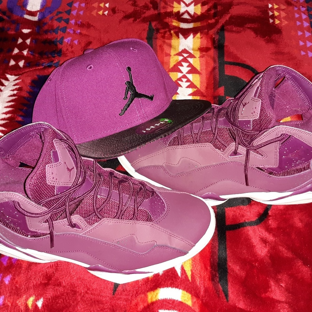 Jordan jumpman shoes and hat